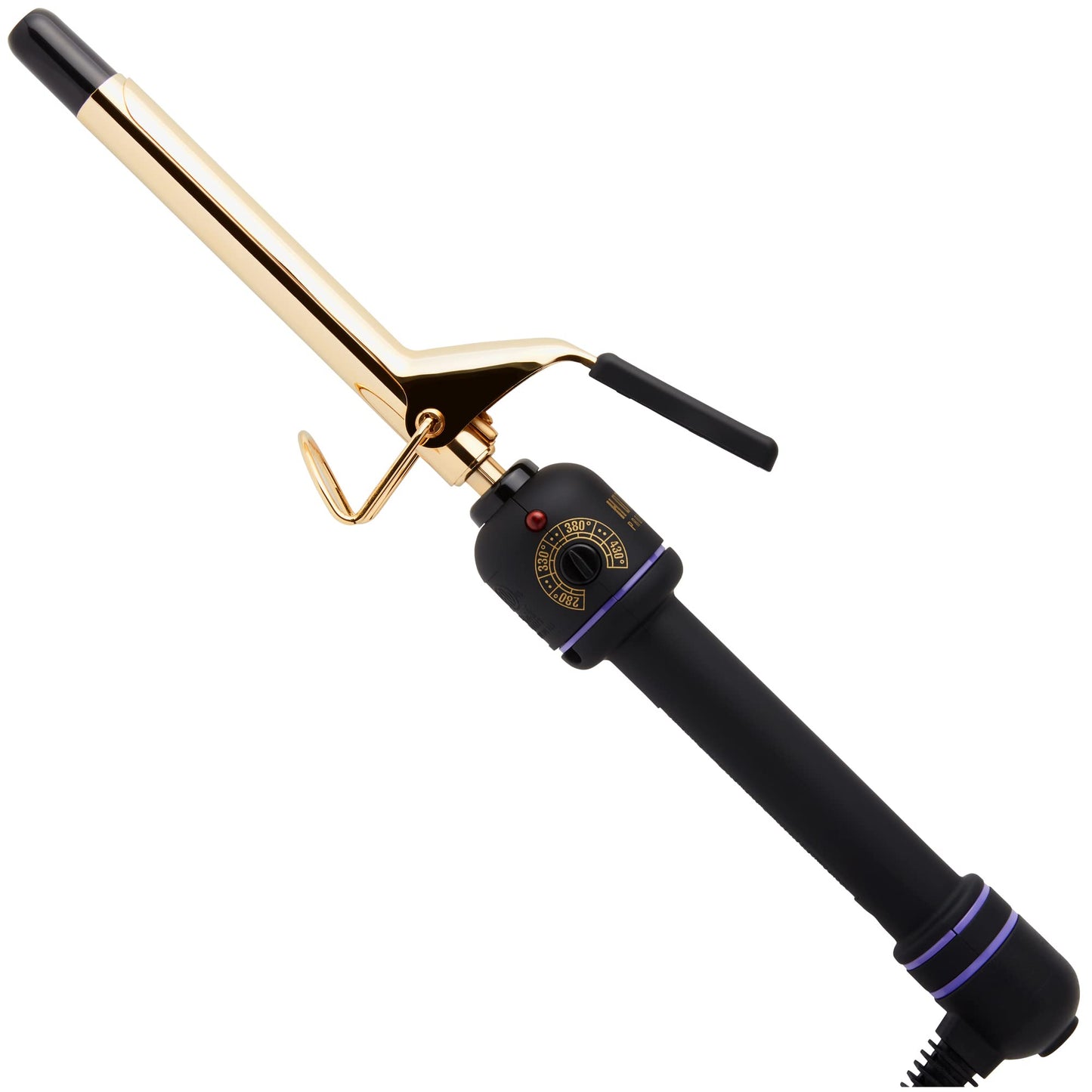 HOT Tools Professional Black Gold Curling Iron/Wand for Long Lasting Curls