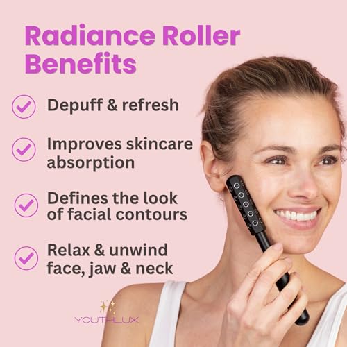 Germanium Stone Facial Roller for Lifting & Beauty Massage