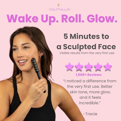 Germanium Stone Facial Roller for Lifting & Beauty Massage
