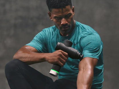 Percussion Massage Gun with Heated Head for Deep Tissue Muscle Relief