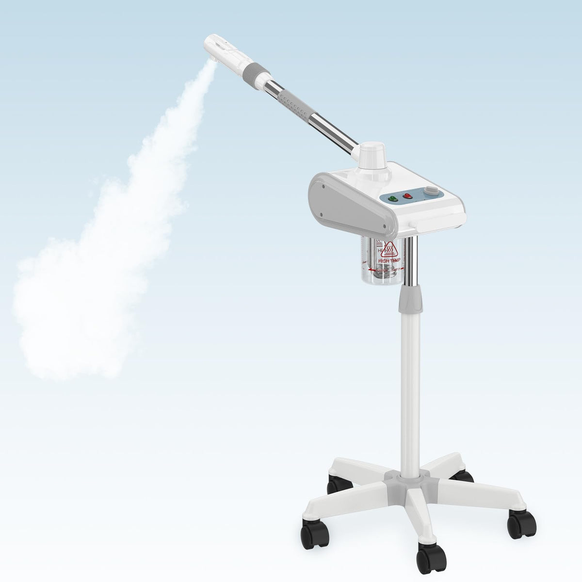 Nano Ionic Facial Steamer with Ozone Mist for Deep Pore Cleansing & Hydration