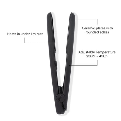 Ceramic Hair Straightener with Fast Heating for Smooth Shiny Styles