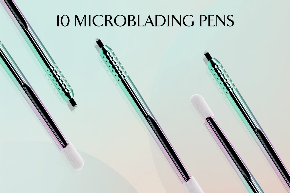 Disposable Microblading Pen Tools for Eyebrow Shaping & Detailing