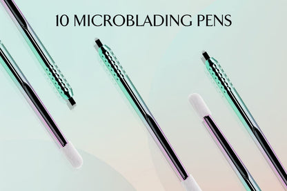 Disposable Microblading Pen Tools for Eyebrow Shaping & Detailing