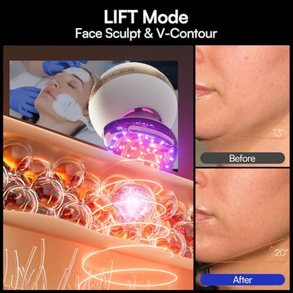 INIA SPHERA Upgraded 8-in-1 Microcurrent Facial Device for Face & Neck