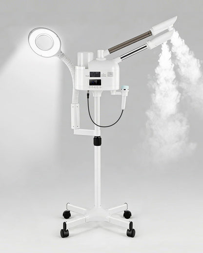 Professional Facial Steamer with Fast Heating for Salon & Home Skincare Use