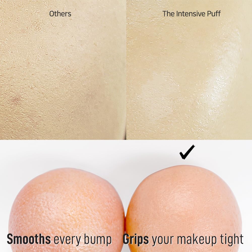 Drop Shape Makeup Sponge Applicators for Cushion Foundation & Concealer Blending
