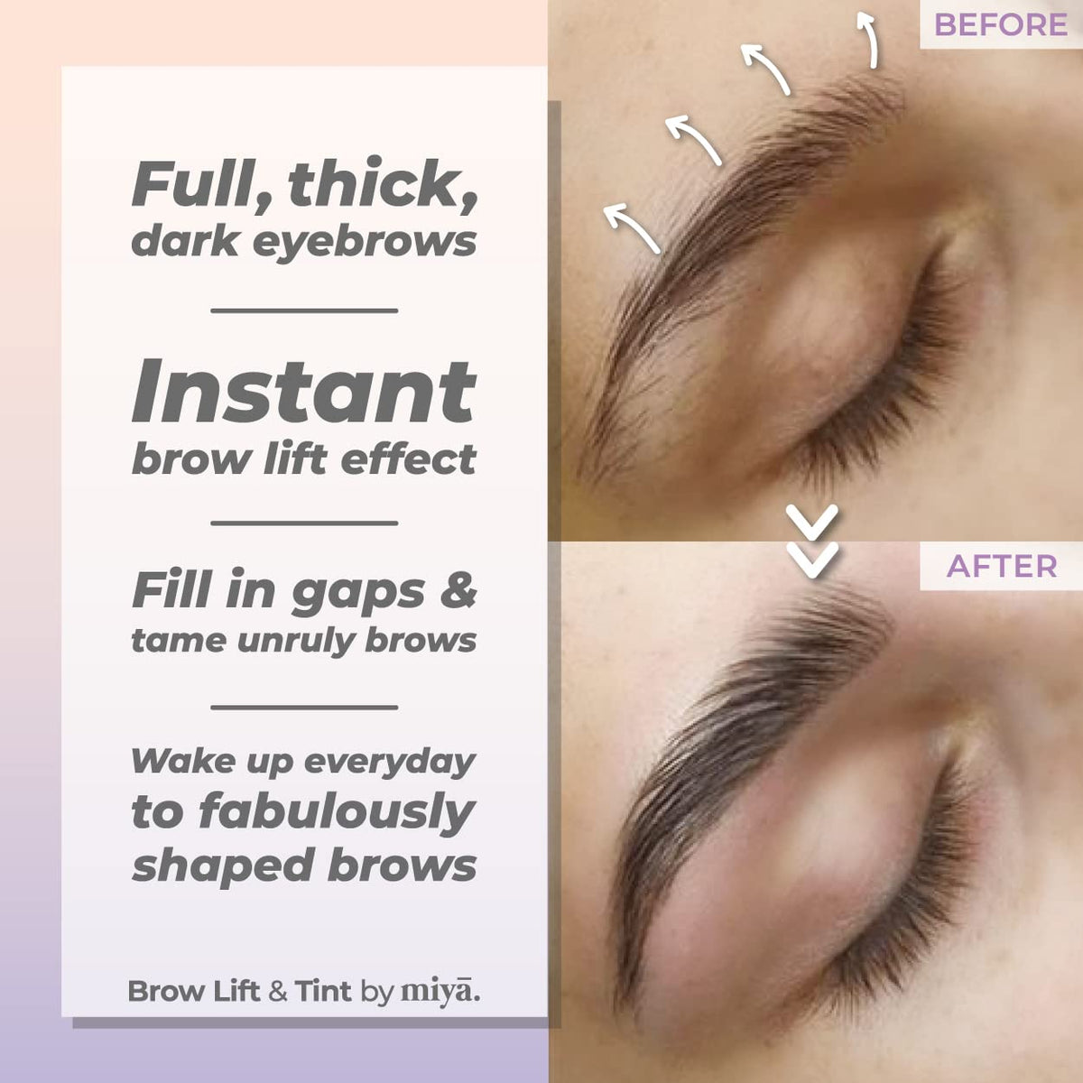 Lash Lift & Brow Lamination Kit for Fuller Lashes and Defined Brows