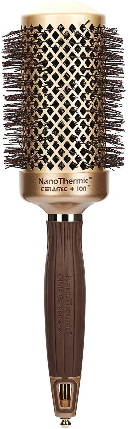 Ceramic Ionic Round Thermal Hair Brush for Professional Blowouts