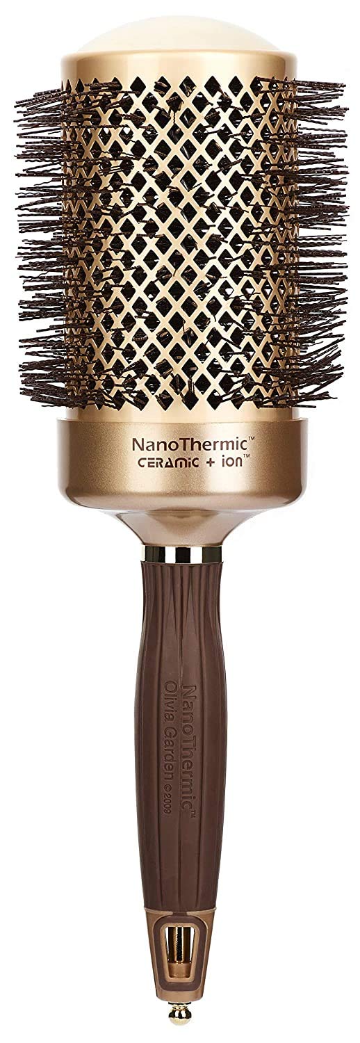 Ceramic Ionic Round Thermal Hair Brush for Professional Blowouts