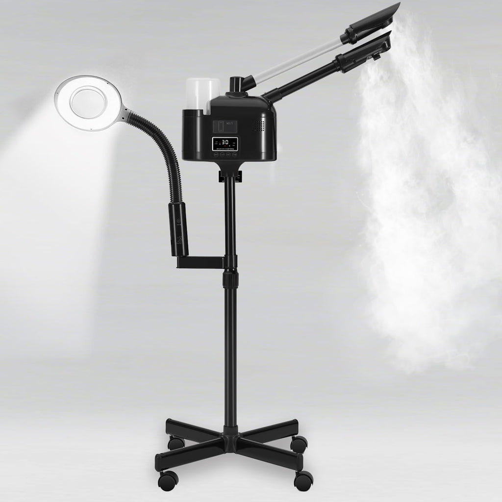 Professional Facial Steamer with Fast Heating for Salon & Home Skincare Use