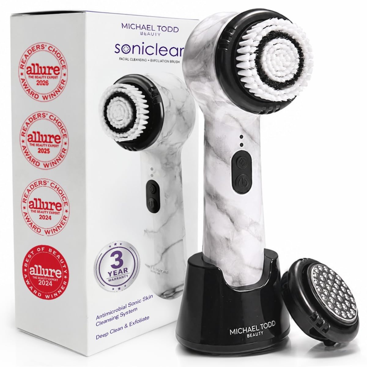 Michael Todd Beauty Soniclear Face Brush 2026 Allure Readers Choice Winner