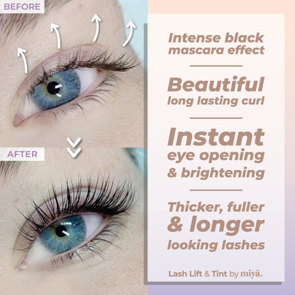 Lash Lift & Brow Lamination Kit for Fuller Lashes and Defined Brows