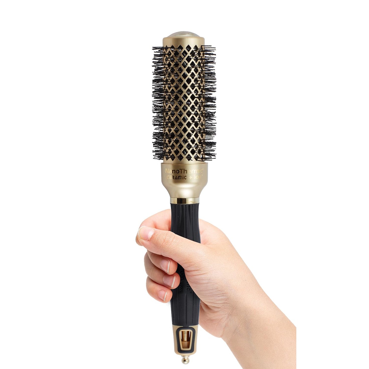 Ceramic Ionic Round Thermal Hair Brush for Professional Blowouts