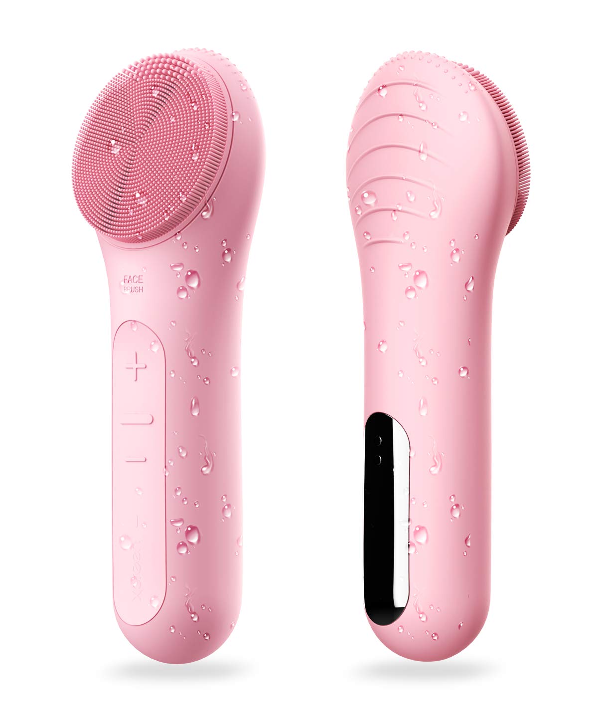 Ultrasonic Facial Cleansing Brush - Waterproof Rechargeable Face Scrubber