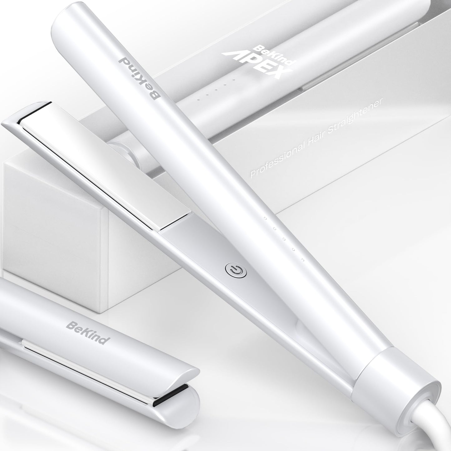 2-in-1 Hair Straightener & Curler with Fast Heating for All Styles