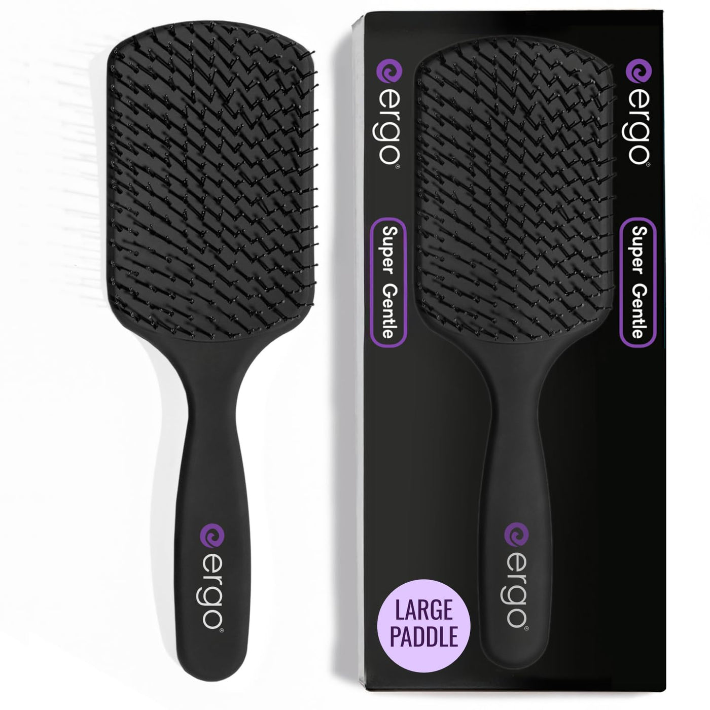 ERGO Professional Super Gentle Paddle Brush