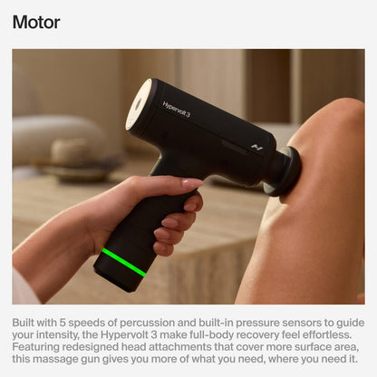 Hyperice Hypervolt 3 Percussion Massage Gun Heated Head Premium Carry Case