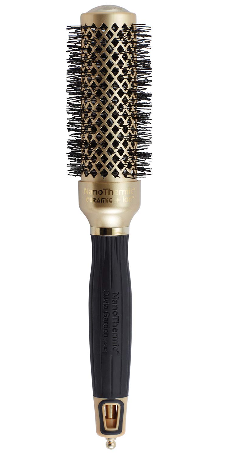 Ceramic Ionic Round Thermal Hair Brush for Professional Blowouts