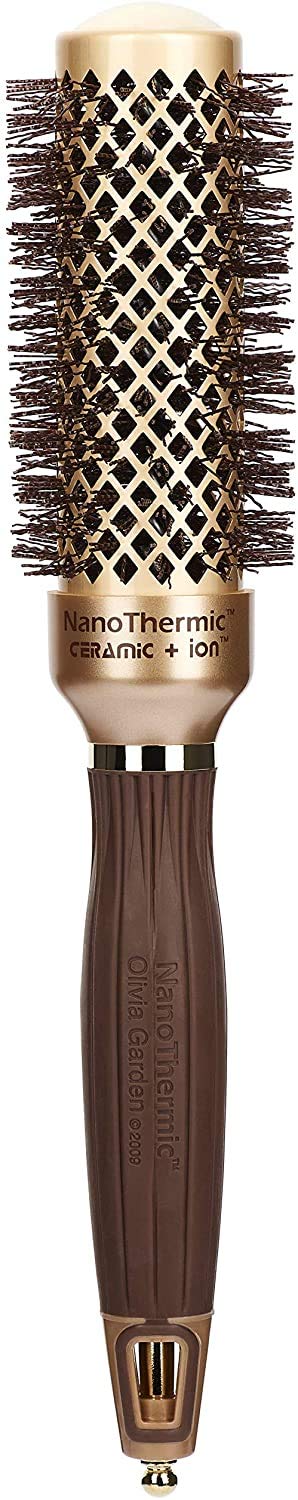 Ceramic Ionic Round Thermal Hair Brush for Professional Blowouts