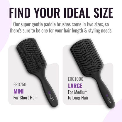 ERGO Professional Super Gentle Paddle Brush