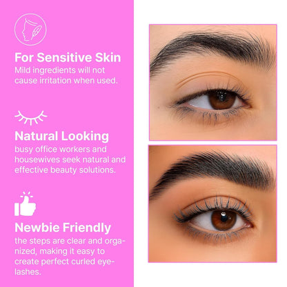 Lash Lift & Brow Lamination Kit for Eyelash and Brow Styling