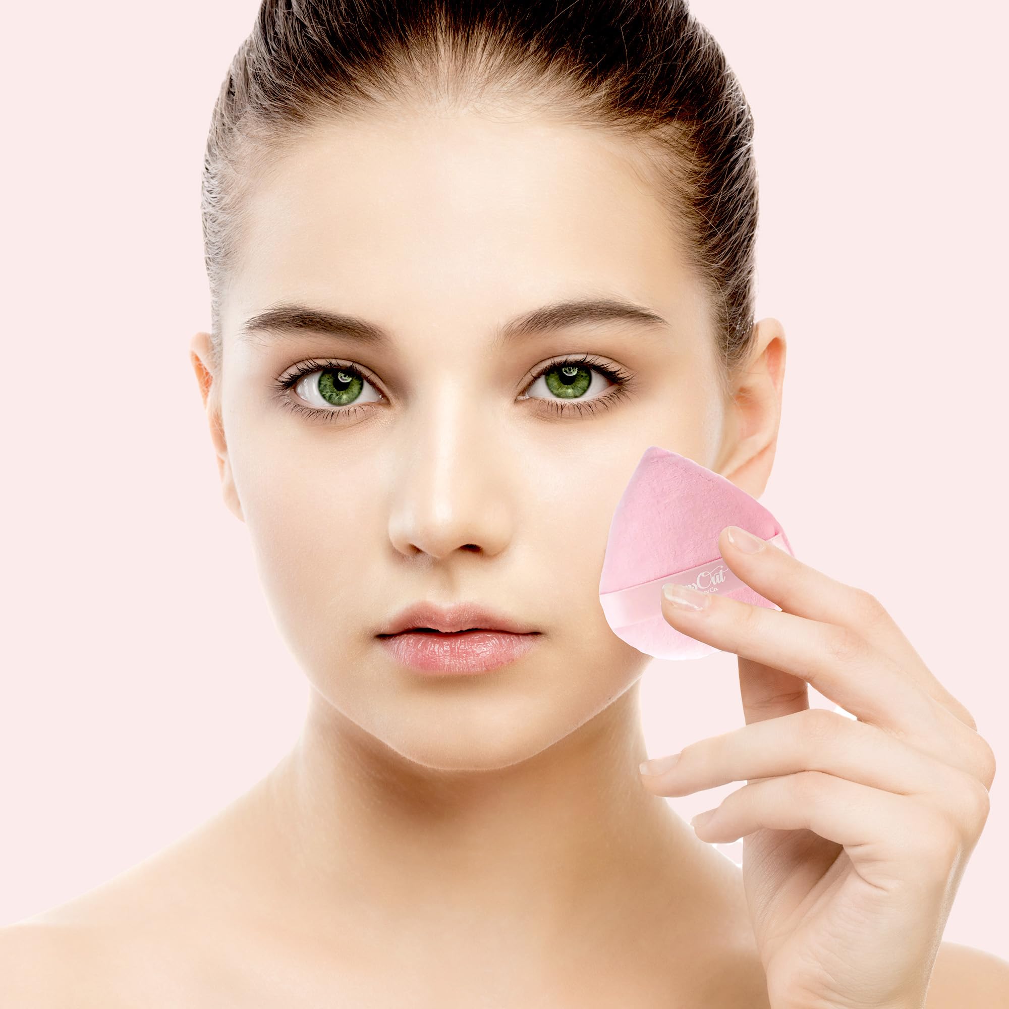 Memory Foam Makeup Blending Sponges for Liquid, Cream & Powder Foundation Finish