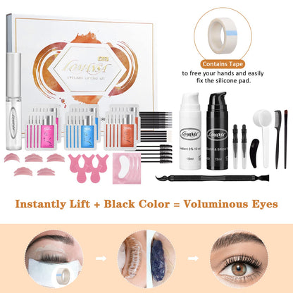 Eyelash Lift & Brow Lamination Kit for Fuller Salon-Style Results