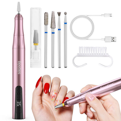 Beetles Manicure Set and Electric Cordless Nail Drill