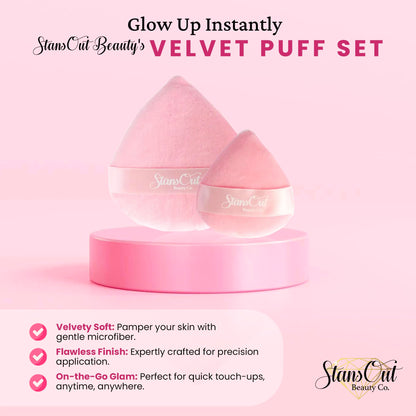 Memory Foam Makeup Blending Sponges for Liquid, Cream & Powder Foundation Finish