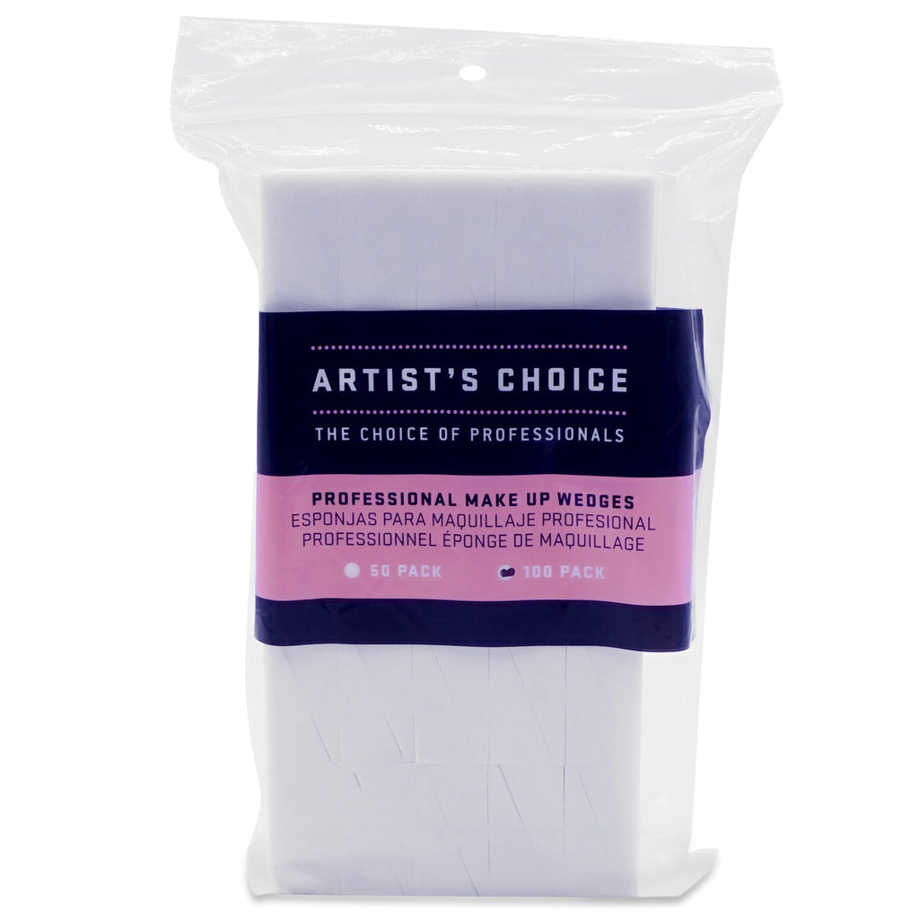 Latex-Free Makeup Sponge Wedges for Foundation & Blending Application