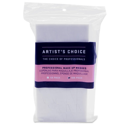 Latex-Free Makeup Sponge Wedges for Foundation & Blending Application