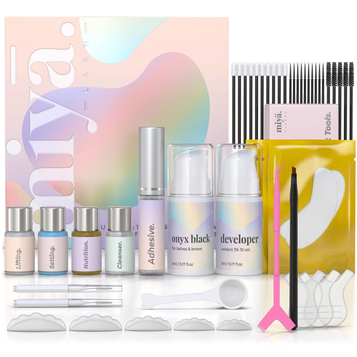 Lash Lift & Brow Lamination Kit for Fuller Lashes and Defined Brows