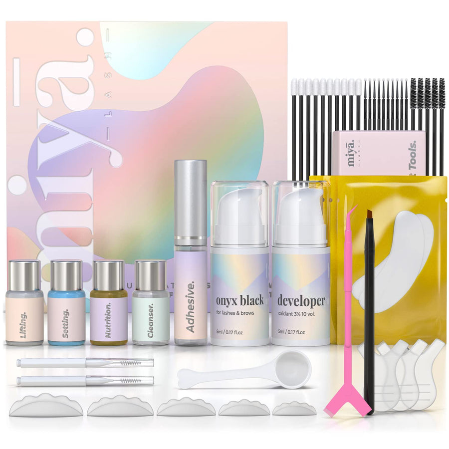 Lash Lift & Brow Lamination Kit for Fuller Lashes and Defined Brows