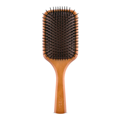 Wooden Paddle Hair Brush for Detangling, Smoothing & Blow Drying