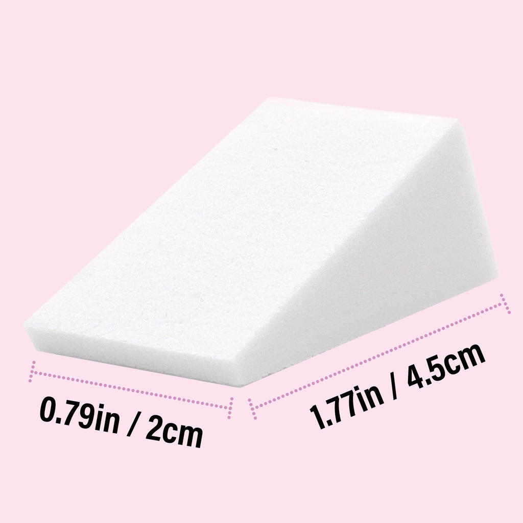 Latex-Free Makeup Sponge Wedges for Foundation & Blending Application