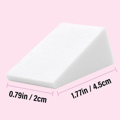 Latex-Free Makeup Sponge Wedges for Foundation & Blending Application
