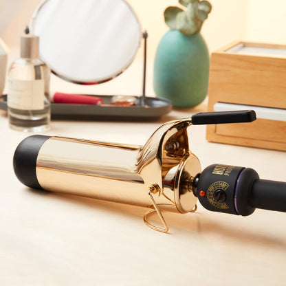 HOT Tools Professional Black Gold Curling Iron/Wand for Long Lasting Curls