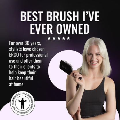 ERGO Professional Super Gentle Paddle Brush