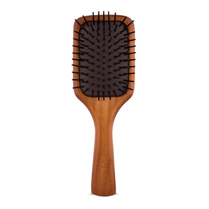 Wooden Paddle Hair Brush for Detangling, Smoothing & Blow Drying