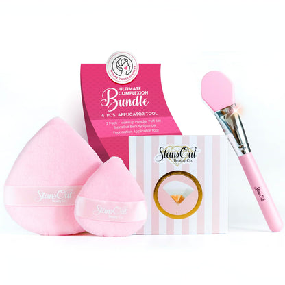 Memory Foam Makeup Blending Sponges for Liquid, Cream & Powder Foundation Finish