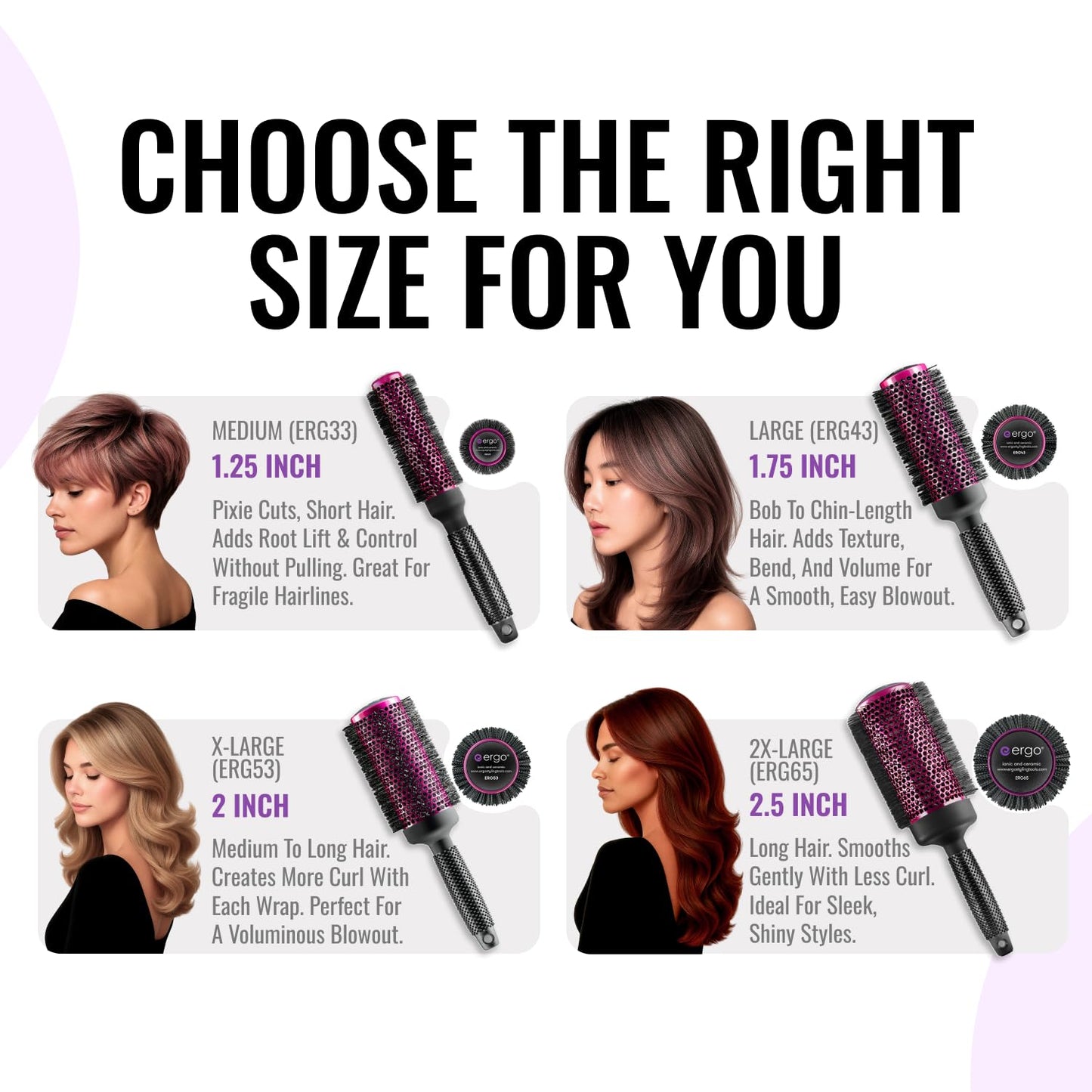 ERGO Professional Super Gentle Round Brush