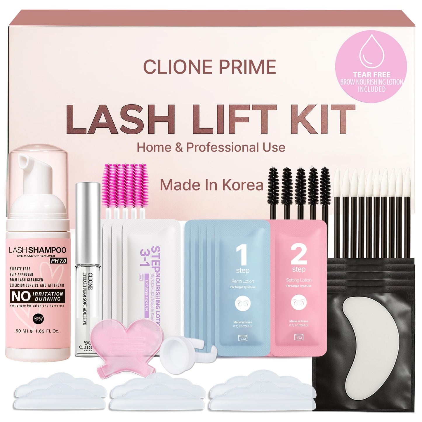 Lash Lift & Brow Lamination Kit for Eyelash and Brow Styling