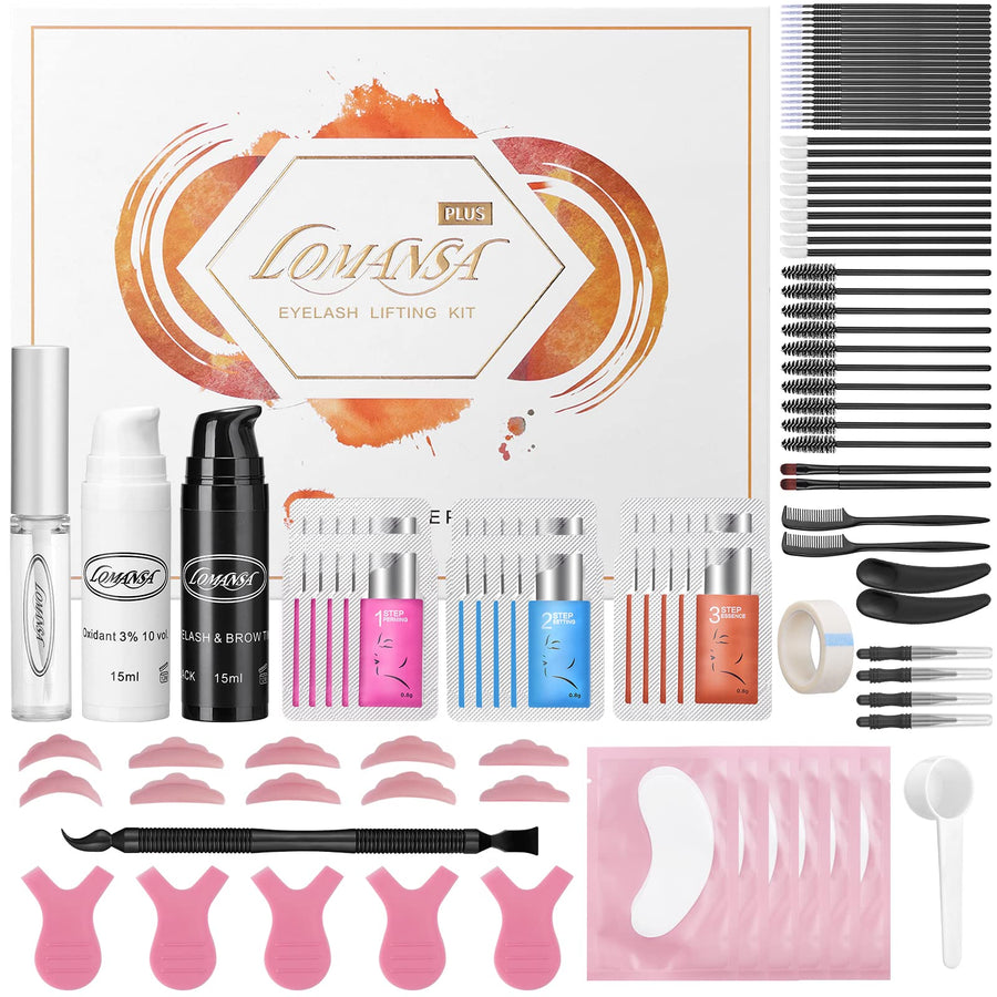 Eyelash Lift & Brow Lamination Kit for Fuller Salon-Style Results