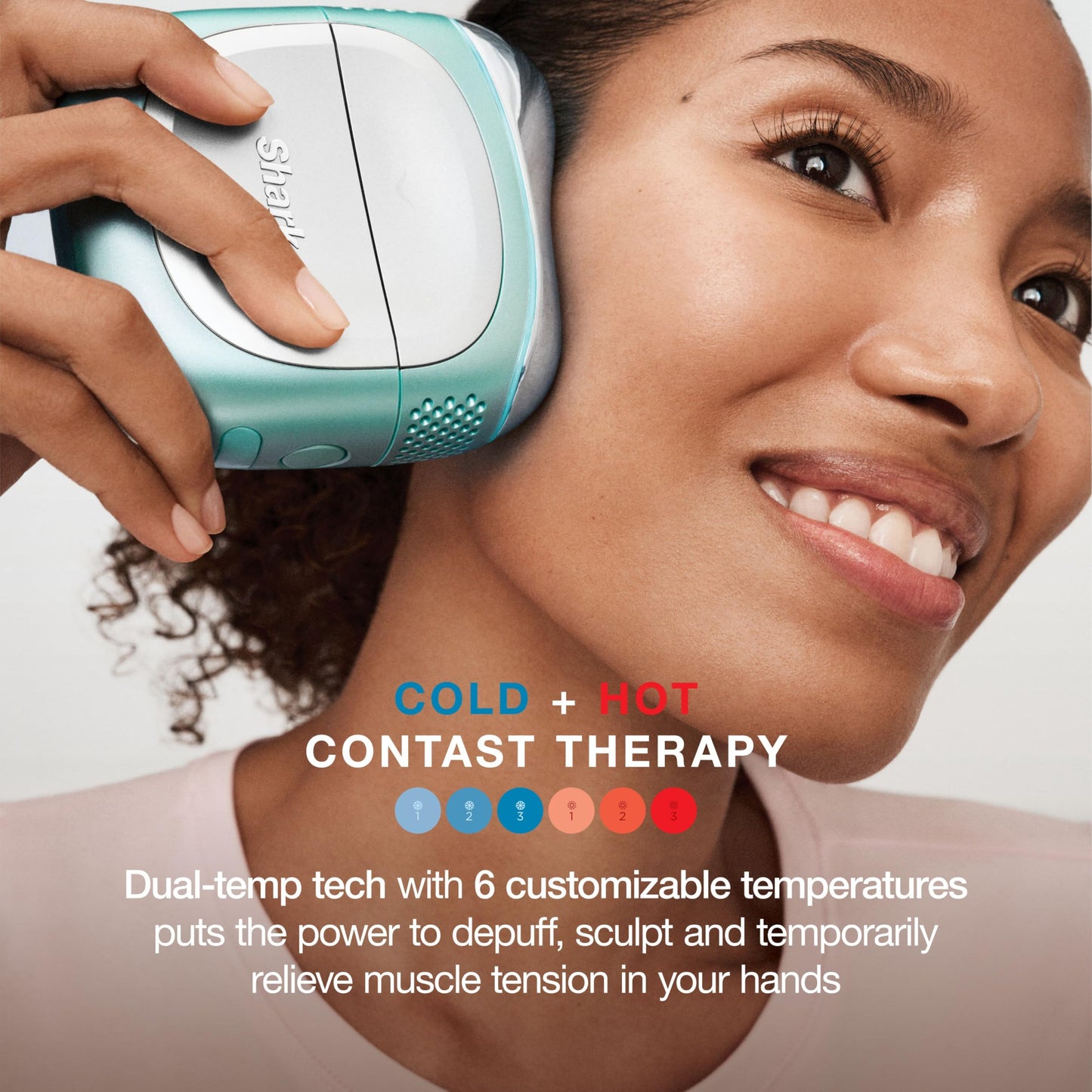 Hot & Cold Facial Therapy Device for Depuffing & Contouring Skin